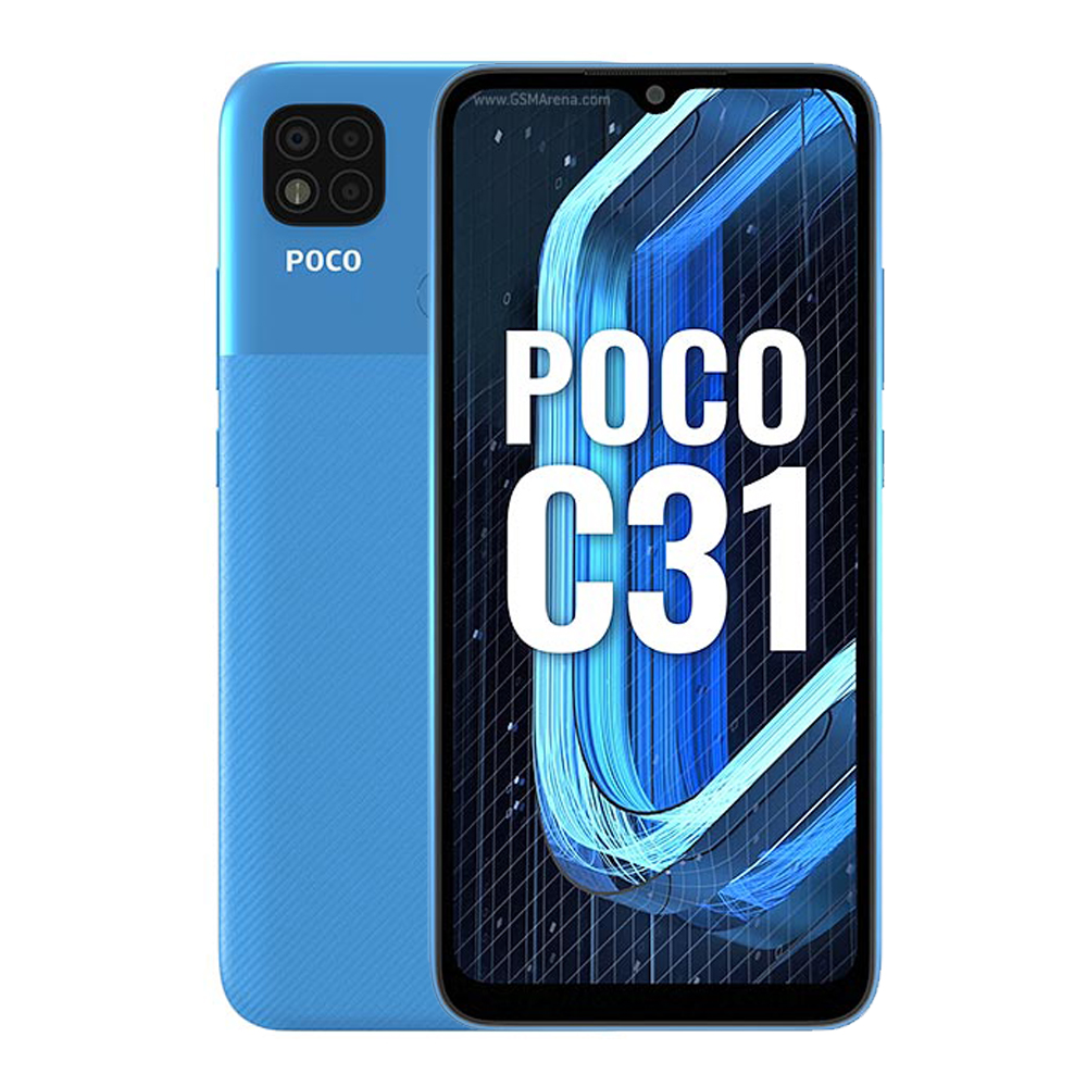 گوشی موبایل شیائومی مدل Poco C31 ظرفیت 64 رم 4 گیگابایت