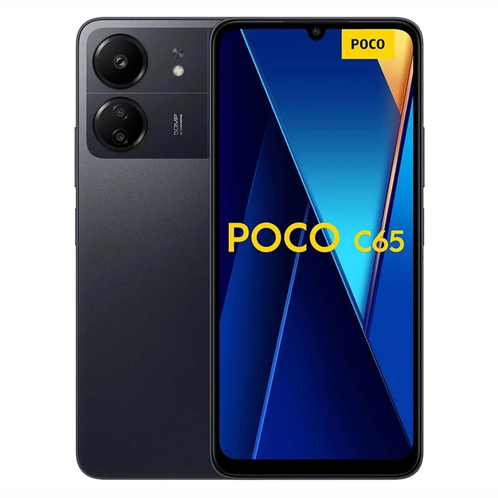 گوشی موبایل شیائومی مدل Poco C65 ظرفیت 128 رم 6 گیگابایت