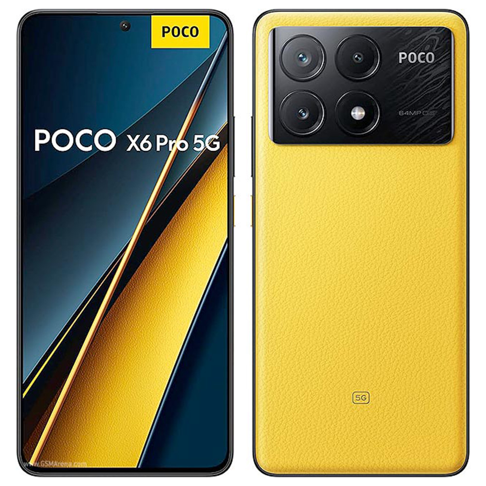 گوشی موبایل شیائومی مدل Poco X6 Pro ظرفیت 256 رم 12 گیگابایت