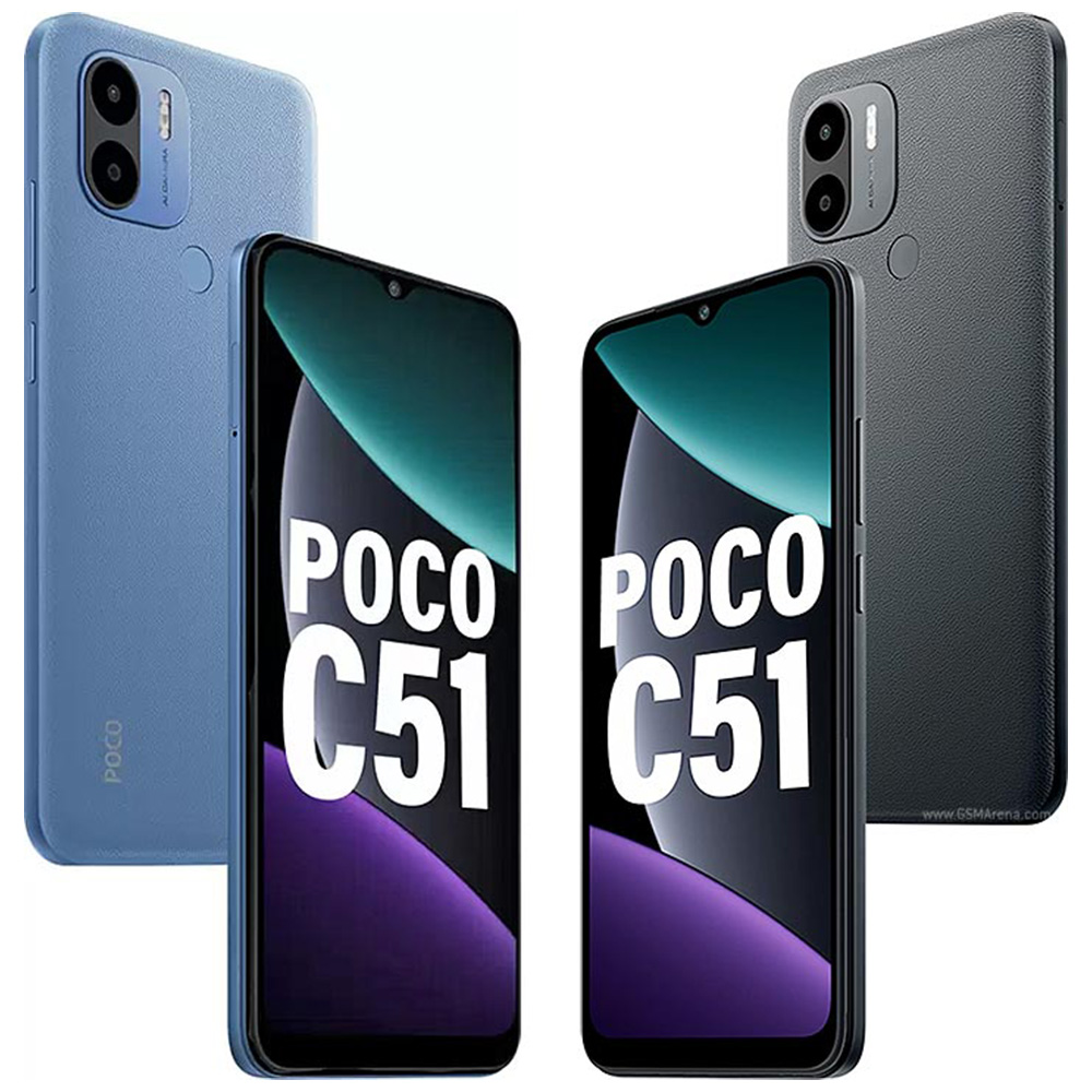 گوشی موبایل شیائومی مدل Poco C51 ظرفیت 64 رم 4 گیگابایت