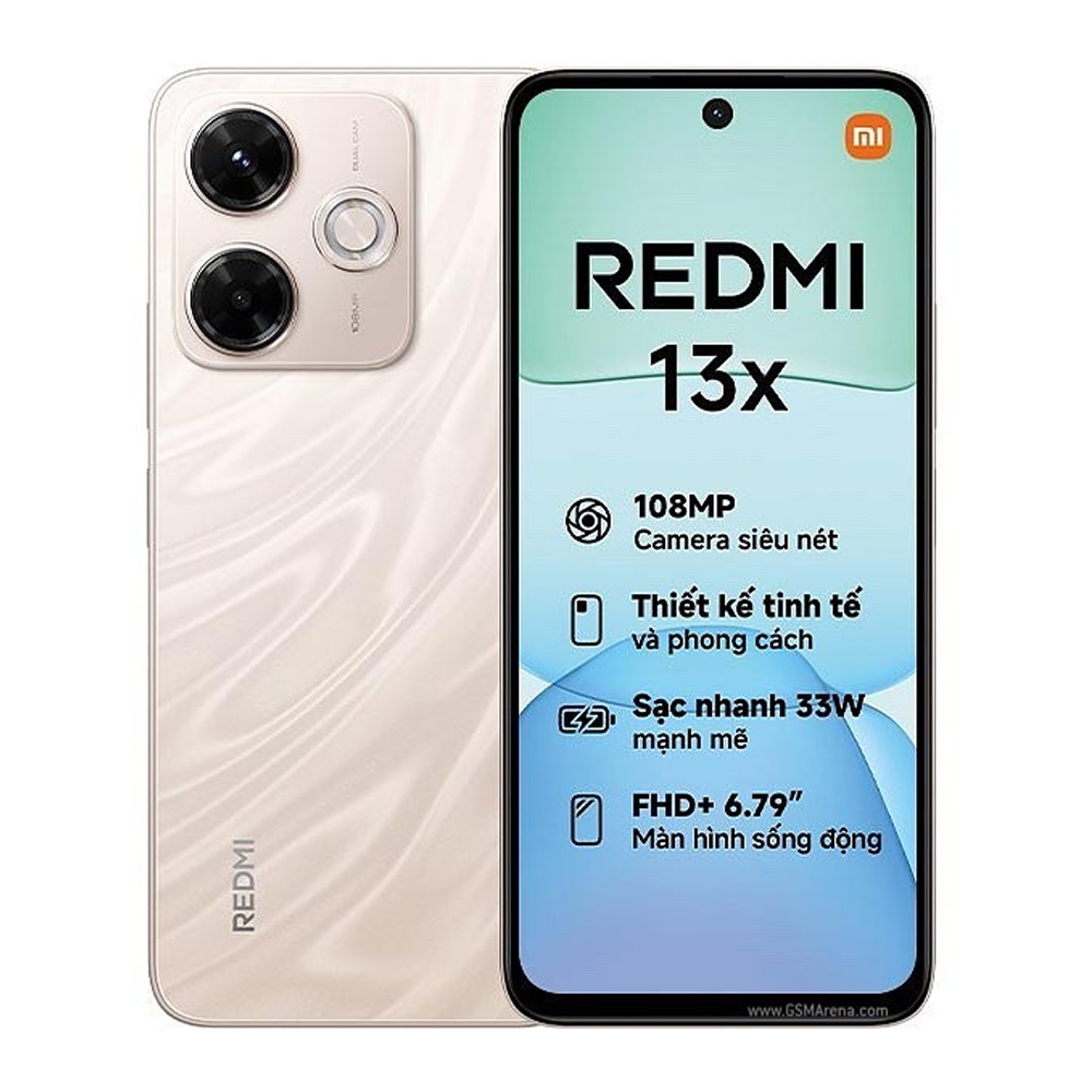 گوشی موبایل شیائومی مدل Redmi 13X ظرفیت 256 رم 8 گیگابایت